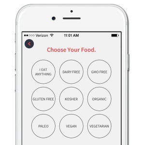Better choices at the supermarket with Ingredient1 for iPhone