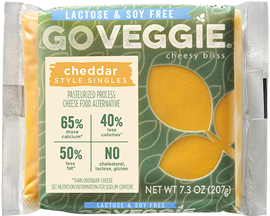 Lactose & Soy Free Cheddar Singles