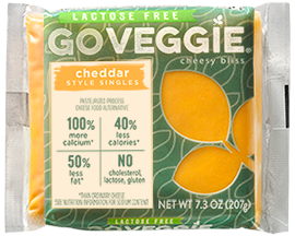 Lactose Free Cheddar Singles