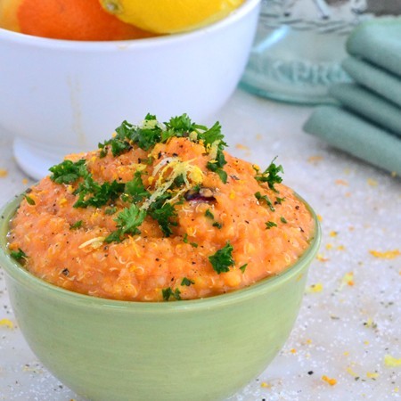 Cheesy Vegan Sweet Potato Soup