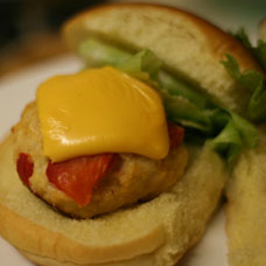 Chicken and Roasted Red Pepper Sliders