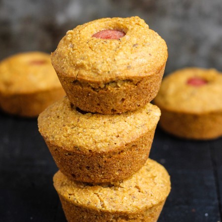 Healthy Corn Dog Muffins