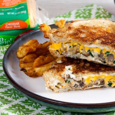 Mushroom Melt Grilled Cheese