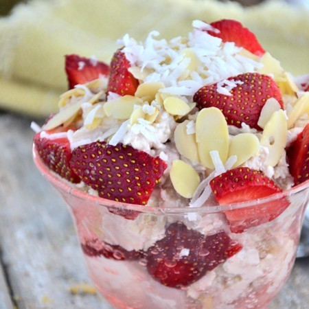 Strawberry Shortcake Parfait