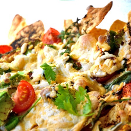 Vegan Cheesy Gluten Free Nachos