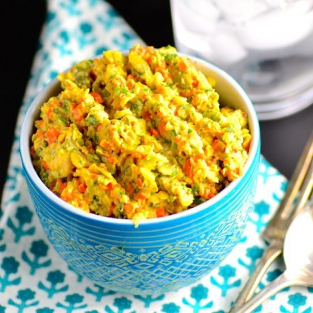 Smashed Chickpea Salad