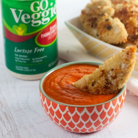 Baked Quinoa Crusted Chicken Fingers