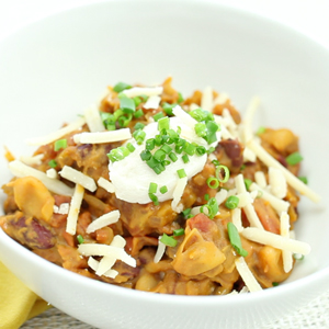 Blue Ribbon Cream Cheese Chili