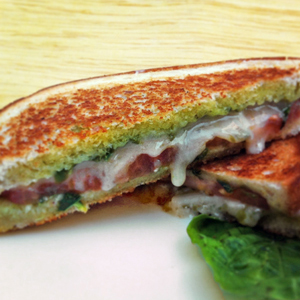 Caprese Style Grilled Cheese