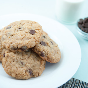 Cream Cheese Chocolate Chip Cookies (gluten-free)