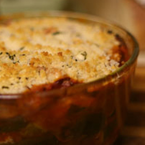 Roasted Eggplant Parmesan