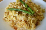 Rotini blended with Puréed Butternut Squash